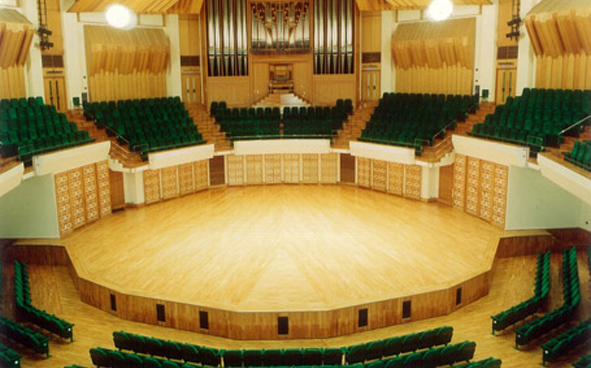 The Concert Hall is suitable for different music performance